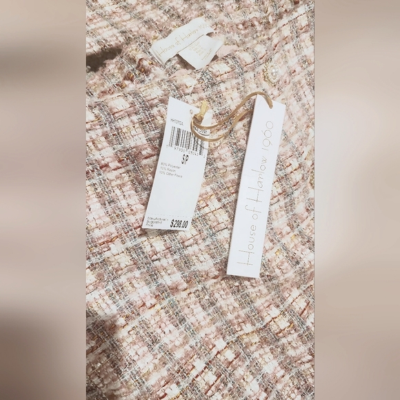 HOUSE OF HARLOW 1960 Pixie Dust Tweed 2-Piece Set - Picture 3 of 6